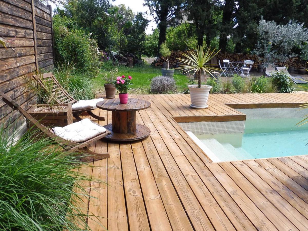 Bed and Breakfast Mas Des Rabasses Le Pontet  Exterior foto